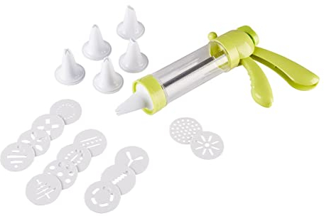 Yoko Design 1264 Presse à Biscuit ABS/PS/Polypropylène Vert 25 x 16 x 6 cm