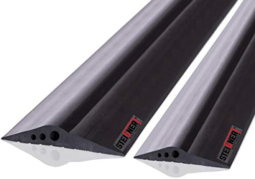 STEIGNER Garagentor Dichtung Bodenabdichtung aus EPDM, 1m, 14mm x 78mm, SGD01