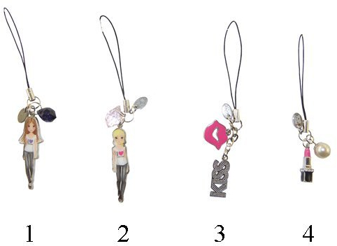 Top Model - Handyanhänger Lippenstift Nr.4