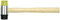 Alkan maillet caoutchouc plastique marteau 35 mm manche en bois
