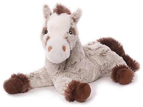 Inware 6373 - Kuscheltier Pferd Harry, liegend, 30 cm, beige/braun