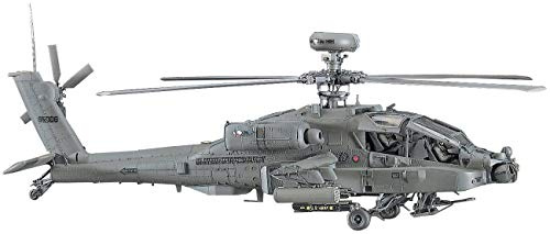 Hasegawa PT23 - AH-64D Apache Longbow U.S, Mittel, Grau, 1/48