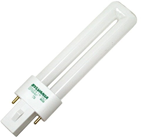 Sylvania 21277 Compact Fluorescent 2 Pin Single Tube 2700K, 7-watt