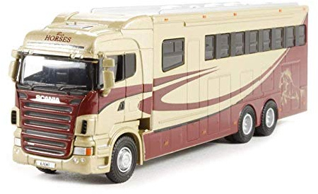 Oxford Diecast 1:76 Metallic Scania Highline Horsebox Collectable model 76SHL01HB