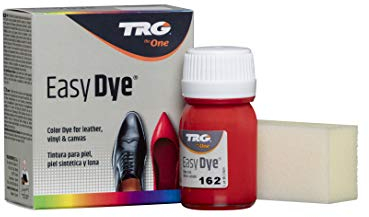 TRG The One Easy Dye, Teinture pour chaussures, Rouge (162 Light Red), 25 ml