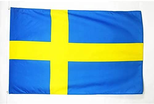 BANDIERA SVEZIA 250x150cm - GRAN BANDIERA SVEDESE 150 x 250 cm - Bandiere - AZ FLAG