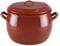 Quid Clasico Esmalte Olla Abombada Esmaltada 30cm - 18l Acero Carbonatado Apto Vitrocerámica Apto Inducción Antiadherente