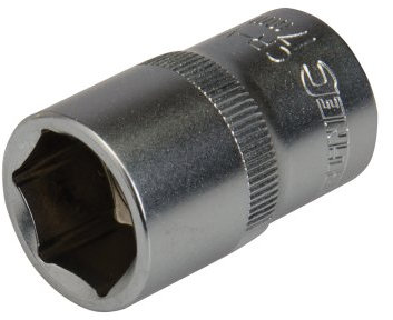 Silverline 721677 Socket 1/2 Drive 6pt Metric 17 mm