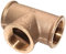 Viega 264260 T-Stück Modell 3130 Rotguss, allseitInnengewinde Innengewinde 1 Zoll