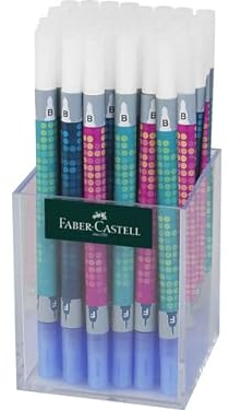 Faber-Castell 185566 Tintenlöscher, Mittel, B-Rundspitze, im K”Cher