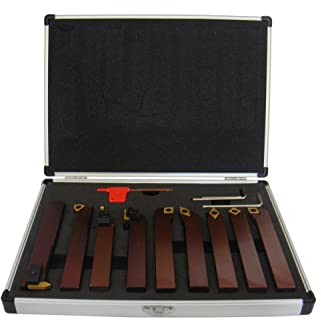 PAULIMOT Drehmeißel-Set mit Wendeplatten, 16 mm, 9-teilig