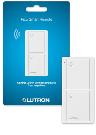 Lutron Pico Remote for Caseta Smart Switch, Wireless 2-Button Switch
