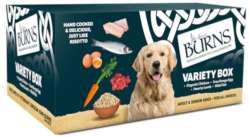 Burns Pet Nutrition Hypoallergenic Complete Wet Food Adult Dog Penlan Multipack 12x150 g