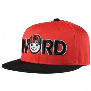 NEFF Word Cap rot Einheitsgröße rot