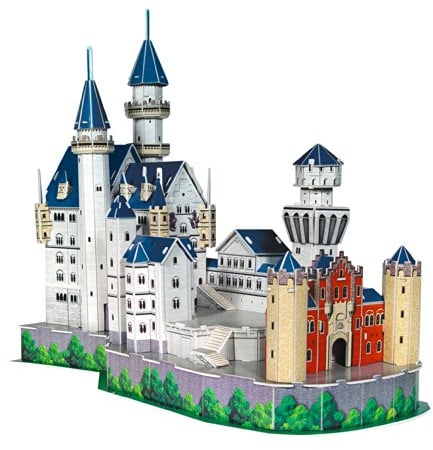 Simba 106130598-3D Puzzle Neuschwanstein