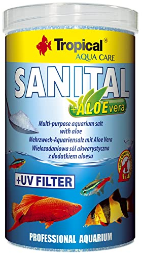 Tropical M149267 Tr Sanital+Aloevera Sól Do Akwarium 1000Ml/1200G 80326/6, 1000 ml