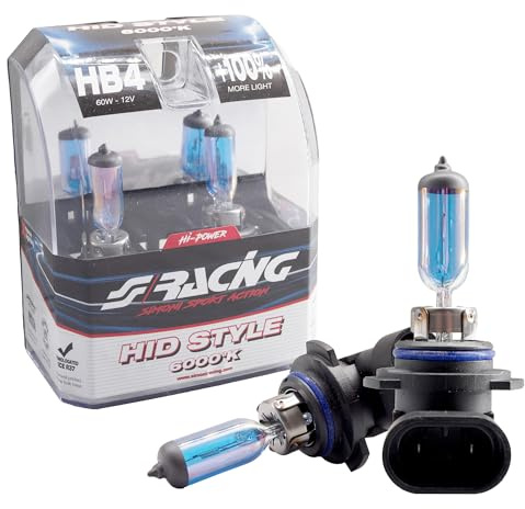 Simoni Racing HSB4 Halogenbirne Hb4, Hyper White Light | Satz à 2 Stück ECE-R37