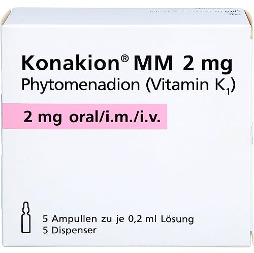 Konakion MM 2 mg, Lösung, 5 St. Ampullen