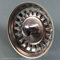 Strainer Plug with Stem 79mm Dia. Sink Basket Waste Stainless Steel Drain Plug