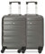 Aerolite 2 Teilig Leichtgewicht ABS Hartschale 4 Rollen Handgepäck Trolley Koffer Bordgepäck Kabinentrolley Reisekoffer Gepäck, Genehmigt für Ryanair