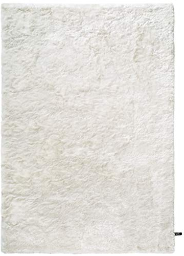 benuta Nest Hochflorteppich Whisper - Weiß 200x290 cm - Kuschelig Weicher Teppich für Schlaf- und Wohnzimmer - Pflegeleicht - Fußbodenheizung Geeignet