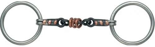 Shires Sweet Iron Copper Roller Snaffle