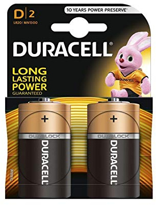DURACELL TYPE D - LR20 MN1300 DURALOCK