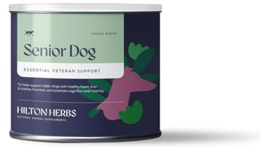 Hilton Herbs Complément Alimentaire Senior Dog pour Chien Âgé Boîte de 125 g