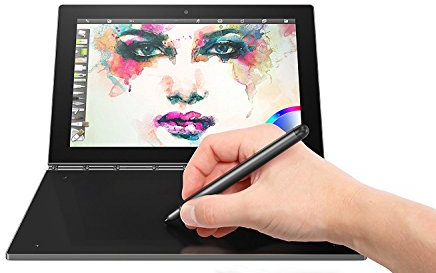 Lenovo Yoga Book 10.1-Inch Tablet (Intel Atom, 4GB RAM, 64GB SSD, Android), Gunmetal ZA0 V0035US, Champagne Gold