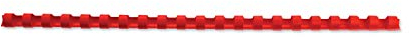 GBC 4028218 CombBind Lot de 100 Peignes de reliure 14 mm Rouge
