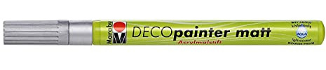 Marabu Deco Painter silber, Spitze 1-2mm