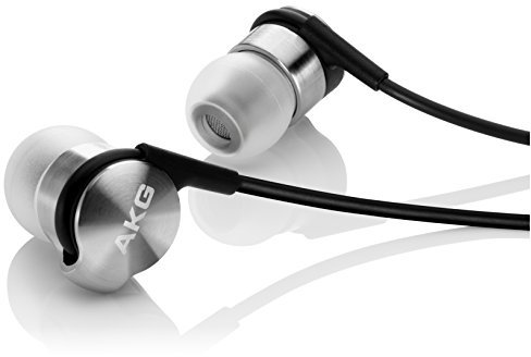 AKG K3003 Cuffia a 3 Vie in Alluminio Premium con Custodia da Trasporto in Pelle e Auricolari Ipoallergenici in 3 Misure, Argento