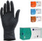 ABENA Nitril Einweghandschuhe 200 Stück Pack (Größe S) Lebensmittelecht, Reißfest, Latexfrei, Puderfrei, Hygienische Handschuhe brauchbar für Reinigungsarbeiten, Schönheitssalon, Tattoo und Zuhause