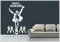 Deco-idea Wandtattoo wandaufkleber wandsticker Photo Porträt Michael Jackson tanzen wph041(Printed Sticker,ca.15 x 6cm)