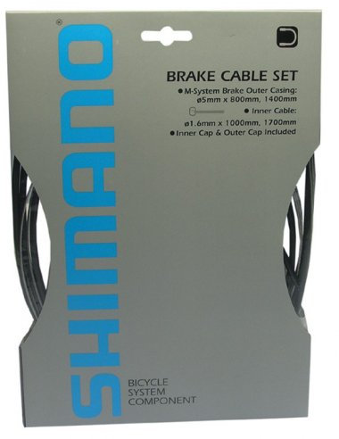 Bremszugset Shimano Züge und Hüllen für VR+HR
