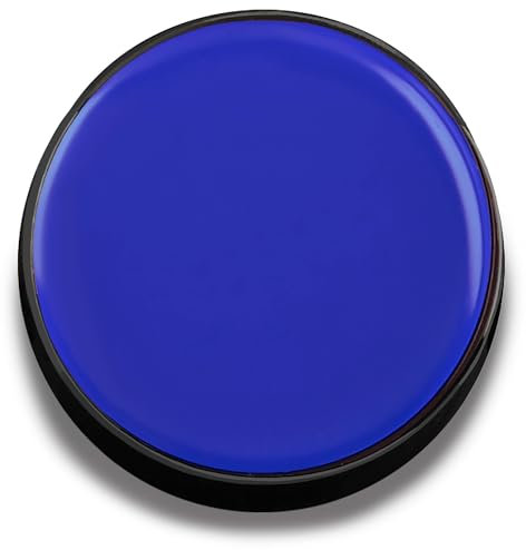 Mehron Make-up Color Cups | Bühne, Foundation, Gesichtsfarbe, Körperfarbe, Halloween Make-up | Greasepaint (14 g) (Blue)