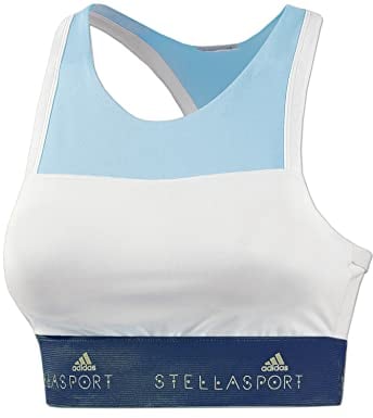 adidas Sport-BH SC Bra Padded Stellasport Climalite, Gr.S, watblue-White-urbsky