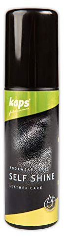Kaps Líquido Limpia Zapatos Instantáneo Crema Líquida Para Botas A Base De Cera Natural De Abejas, Para Cuero, Self-Shine (106 - marrón oscuro)