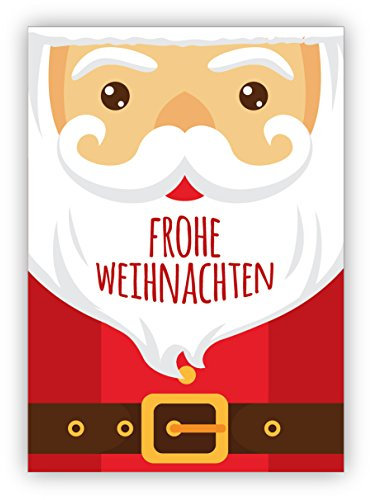 Kartenkaufrausch 1 Eichhorn Liebes Weihnachtskarte mit Umschlag zum Weihnachtsfest auf rosa: zu Weihnachten weil ich dich liebe • als hübsche Grußkarte zu Weihnachten, Jahres-Ende