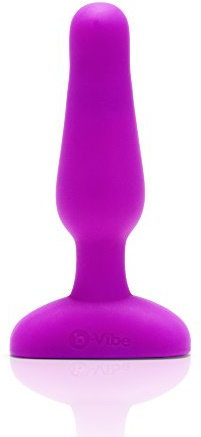 B-Vibe - Novice Remote Control Plug Fuchsia B-Vibe - Novice Telecomando Plug Fucsia