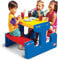 Little Tikes Picnic Table (Primary) - Seats Up to 4 - For Homework, Projects, and Play - Primary Colours