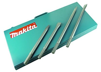 Makita P-18013 SDS-Max Meissel Set, 4-teilig im Metallkoffer