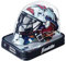 Franklin Sports Eishockey-Sammelartikel Torwart-Helm Mini, Design: Logo Einer NHL-Mannschaft, 7784F04, Navy