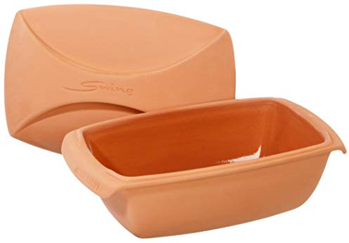 Römertopf 221105 Thermo Swing - Fuente de cerámica Rectangular con Tapa