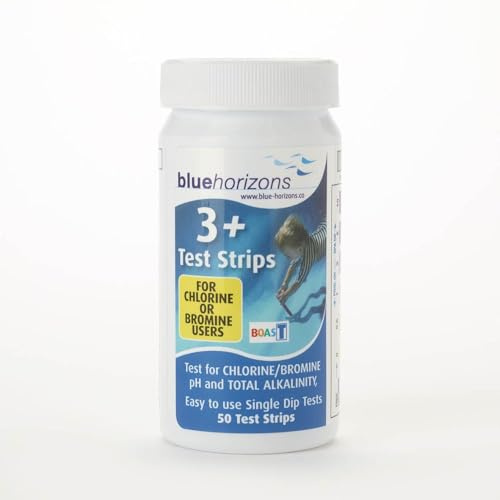 Blue horizons 3 Way Bromine Test Strips for hot tub and swimming pool