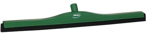Vikan, Escobilla verde, cabeza fija, suelo, 28 pulgadas, PP/RB, 7755