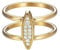 Esprit Damen-Ring Exclusive Edelstahl Glas weiß Brillantschliff - ESRG12856B170