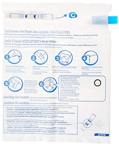 AlcoDigital Single Use Breathalyser