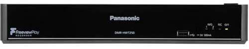 Panasonic DMRHWT250EB SMART Network 1Tb (up to 684 Hrs of Recording) HDD Twin Tuners Freeview PLAY for 7 days catch up- WiFi Ready - 4K Networking ability-