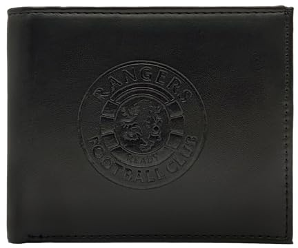 Rangers FC Official Football Gift Embossed Crest Money Wallet